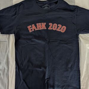 Fahk‎ 2020 Custom Red Sox T-shirt